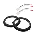 thumbnail image 1 of Anillo Espaciador de Altavoz Unique Bargains Adaptador de Altavoz Tweeter para Ford Focus para 6.5" 2 Juegos, 1 of 7