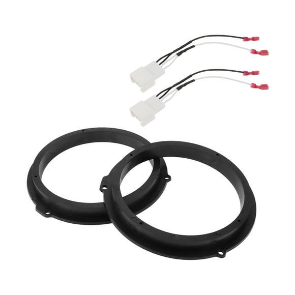 Anillo Espaciador de Altavoz Unique Bargains Adaptador de Altavoz Tweeter para Ford Focus para 6.5" 2 Juegos