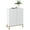 White, variant on HOMCOM Modern Shoe Storage Cabinet Shoe Cabinet with Soft-Close Doors Black