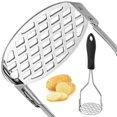 thumbnail image 1 of Mash Potato Masher Stainless Steel|mashed Potatoes Masher Kitchen Tool, 1 of 3