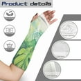 thumbnail image 7 of COEQINE Palm Leaf Arm Cast Covers Arm Wrist Elbow Protection Cover Arm Cast Sleeve with Thumb Cover Easy to Clean Cast Sleeve Protectors After Surgery Gifts Medium, 7 of 7