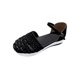 thumbnail image 2 of Sandalias casuales de mujer con hebilla tejida hueca de suela gruesa de primavera y verano Wmkox8yii  shjk2973, 2 of 2