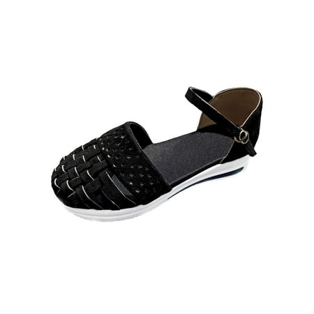 

Sentuca Spring And Summer Thick-soled Hollow Woven Buckle Casual Women s Sandals
