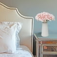 thumbnail image 4 of 10pcs Light Blue Fake Flowers Hydrangea Heads Silk Flowers with Stems for Mother's Day Easter Home Kitchen Wedding Decorations (vase not Include), 4 of 5