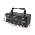 thumbnail image 2 of Loomza RGB UV LED Stage Light Projector Sound Active DJ Disco Party Lamp, 2 of 8