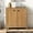 Natural Walnut-2 doors, variant on Buffet Cabinet Sideboard Pantry Kitchen Cabinet with Extra Thick MDF Panel Frame, Credenza Cabinet for Kitchen Living Room Entryway, Natural Walnut (2 Doors)