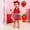 F-101Red, variant on ZHOGXU Big Kids Girls Dress Sleeveless Turndown Collar Patchwork Strawberry Print Mesh Comfortable Stylish Dresses For Party Red 9-12 Months