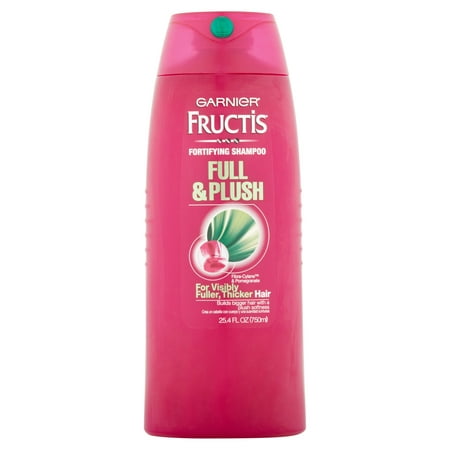 Garnier Fructis Full & Plush Fortifying Shampoo, 25.4 fl oz