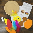 thumbnail image 6 of 4E's Novelty 4pcs Thanksgiving Craft for Kids- Turkey Plate, Pilgrim Magnet, Turkey Monster, Thankful Tree - Thanksgiving Arts & Craft for Kids/Adults, 6 of 6