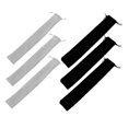 thumbnail image 4 of GARVALON 6Pcs Flute Carry Bag Instrument Case Cloth Gray Transportation for Practice, 4 of 6