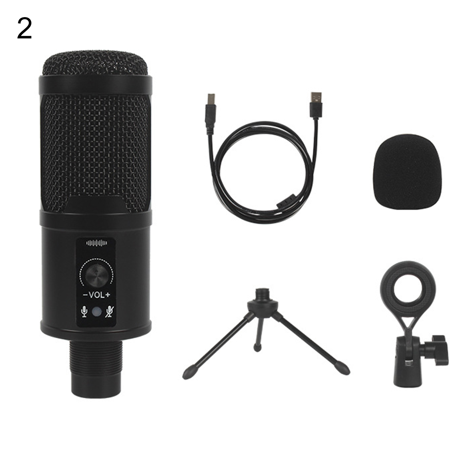 TOPOINT Voice Professional Microphone Omnidirectional Condenser Mic For