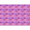 thumbnail image 1 of Ahgly Company Indoor Rectangle Patterned Violet Purple Area Rugs, 5' x 7', 1 of 1