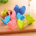 thumbnail image 2 of Butterfly Silicone Heat Resistant Pinch Holders/Pot Holder (Pack of 2), 2 of 4