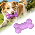 thumbnail image 2 of FTsdfkl 3.5Inch Soft Small Rubber Bone Pet Dog Puppy Cat Toys,Interactive For Cats Play Tug Chew Exercise, Colorful Dot Toy for Puppy Games, 2 of 5