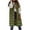 Green, variant on Breezora Women Sleeveless Puffer Vest Hooded Casual Winter Outerwear Lightweight Warm Puffy Jacket for Active Lifestyle XL Size White