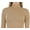 New Camel Cotton, variant on ToBeInStyle Women's Soft Cotton Long Sleeve Turtleneck Sweatshirt - New Camel - 2X