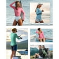 thumbnail image 5 of Women's Long Sleeve UV Sun Shirts UPF 50+ Workout Swim Rash Guard Tops, 5 of 5