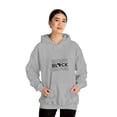 thumbnail image 5 of Black Heavy Blend Hooded Sweatshirt Hoodie Unisex Sweater, 5 of 9