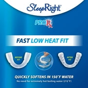 SleepRight ProRx Custom Dental Guard for Nighttime Teeth Grinding, 1 Count(03521)