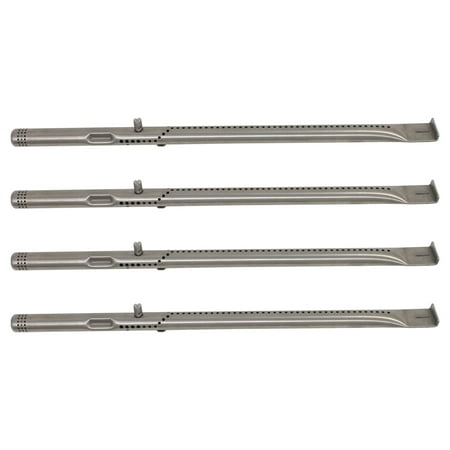 

4-Pack BBQ Gas Grill Tube Burner Replacement Parts for Charbroil 463371319 - Compatible Barbeque Stainless Steel Pipe Burners