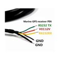 thumbnail image 4 of RS232 GPS Marine GPS Receiver Antenna Module NMEA 0183 Rate 4800 Voltage 12V Cable is 5 Meters, 4 of 5