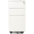 thumbnail image 2 of Armoire de Rangement à 3 Tiroirs en Blanc, 2 of 5