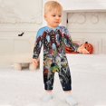 thumbnail image 3 of Ninjago Baby Onesie Romper Footless Infant Long Sleeve Jumpsuit for Boys Girls, 3 of 8