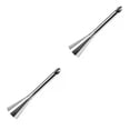 thumbnail image 1 of Naiovety Stainless Steel Cake Flower Mouth Decorative Tools Kitchen Cream Baking Flowers Tool Nozzles Reusable Decorating Accessory color acero 2Conjunto, 1 of 6