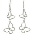 thumbnail image 2 of FB Jewels 925 Sterling Silver Butterfly Earrings, 2 of 2