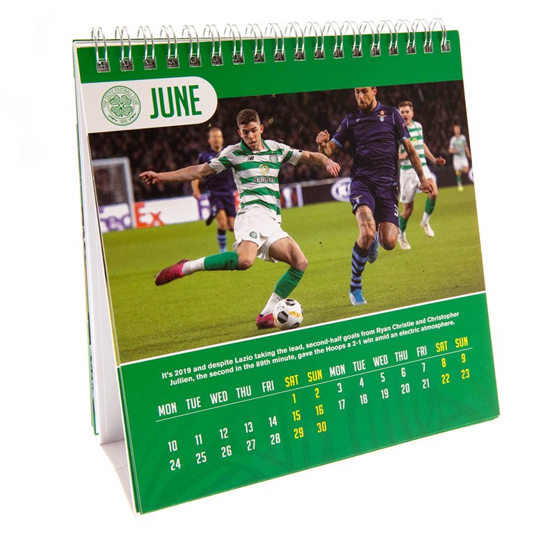 Celtic FC 2024 Desktop Calendar - Walmart.com
