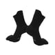 thumbnail image 1 of Calcetines de ciclismo Unique Bargains, secado rápido, antideslizantes, absorbentes de sudor, desodorantes y anti-fricción, negros, tamaño M, neutros y universales, 1 of 7