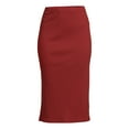 thumbnail image 4 of Time and Tru Women's Knit Midi Skirt, 4 of 6