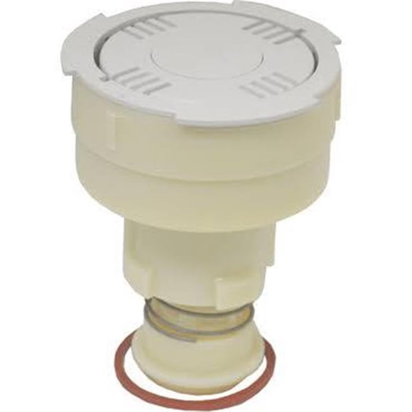 Vanquish in Floor Head Internal Only Vinyl - White