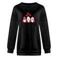thumbnail image 4 of Meichang Sweatshirts à Col Rond pour Femmes, Sweatshirts de la Saint-Valentin, Hauts de Vacances, Sweatshirts Graphiques Cœur d'Amour, Manches Longues, Cadeaux de la Saint-Valentin, 4 of 4