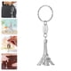 thumbnail image 5 of 15 llaveros de la Torre Eiffel, llavero retro con colgante para joyería y bolso., 5 of 6