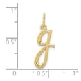 thumbnail image 2 of 10k Yellow Gold Letter G Initial Charm Pendant Necklace for Women - .2 Grams, 2 of 2