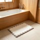 thumbnail image 5 of Alfombrilla de Baño de Poliéster, Absorbente, Suave y Mullida, para Bañera, Entrada o Puerta, de Secado Rápido, Antideslizante, para Uso En Interiores, Hogar, Entrada, Cocina y Lavadero., 5 of 6