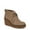 Mocha Taupe Microfiber, variant on Aurora Women's Wedge Ankle Boots Color: Black Microfiber Size: 8.5