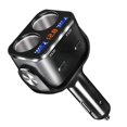 thumbnail image 1 of Cargador de coche USB de carga rápida, adaptador de cargador de coche USB de doble puerto, dispensador de encendedor de cigarrillos de 2 salidas 3,0 Vhermosa, 1 of 4