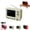 B, variant on Mini Cartoon Tv, Rechargeable Mini Retro Tv Cartoon Player with 8Gb Memory, Supports Headphones and USB Playback, Perfect for Dollhouse Scenes and Collectible Decor (C)