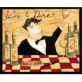 thumbnail image 2 of DiPaolo, Dan 14x12 Black Ornate Wood Framed with Double Matting Museum Art Print Titled - Dinner, 2 of 4