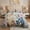 Floral pattern, variant on 2/3PCS Watercolor Floral Heart-shaped Multicolor Bedspread Set,1 Quilt+1/2 Pillowcases,Gorgeous Watercolor Print Soft Cozy Hypoallergenic Machine Washable Bedding Decor(Floral pattern, Twin)