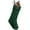 Green, variant on Personalized Christmas Stockings with Initials, 18 Inches Large Embroidered Monogrammed Cable Knit Christmas Stocking for Family, Xmas Holiday Party Gifts & Decoration for Fireplace