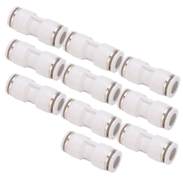 Wchiuoe Straight Push Connectors, Stainless Steel Air Hose Push Connector With Push In Design For Treatment
