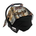 thumbnail image 7 of Car Seat Cover Baby - American Wildlife Deer Forest Breathable Infant Car Seat Cover for Baby Carseat, Lightweight Comfort Baby Essentials Must Haves Newborn Stuff for Girl Boy, 7 of 7