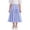 Z172 Light Blue, variant on Toddler Girls Skirts Solid Color Elastic Waist A-Line Summer Breathable Girls Flutter Skirt Size 12-13 Years Pink
