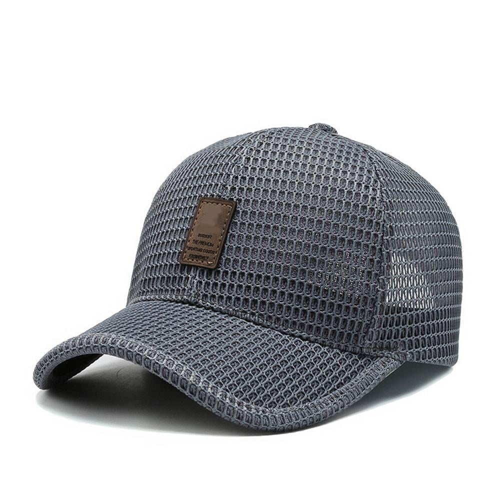 Men's Simple Baseball Cap Unisex Breathable Golf cap Fashionable Sweat