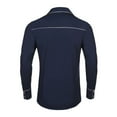 thumbnail image 4 of Daupanzees Men's Long Sleeve Embroidered Shirts Slim Fit Casual Button Down Shirt S-XXL, 4 of 5