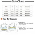 thumbnail image 3 of Ashirexll Sports Bras for Women Front Close Plus Size High Support Sports Bra Wireless Post-Surgery Bra Thin Yoga Sports Bras Black A 3XL, 3 of 5