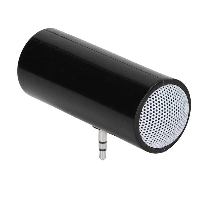 Computer Speaker, Fashion Design Clear Voice Durable 3.5 Mm Jack Speaker For Mobile Phones For 3.5mm Jack For Tablets Black